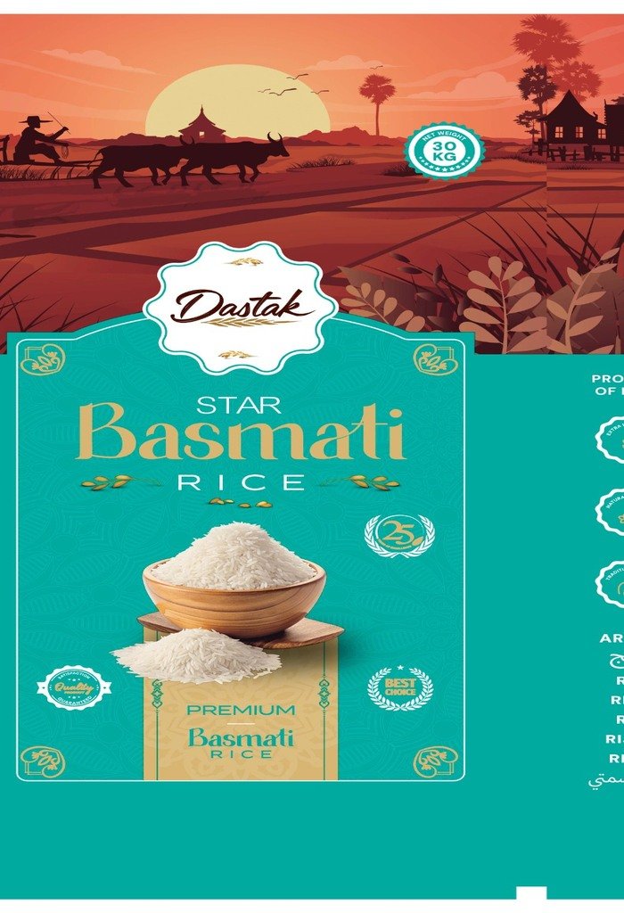 Star Basmati Rice packaging